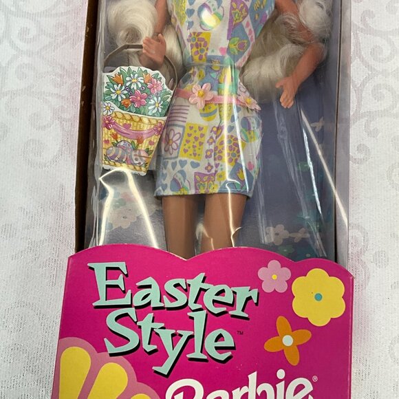 Easter Style Barbie Special Edition Doll In Box #17651 - Picture 4 of 5